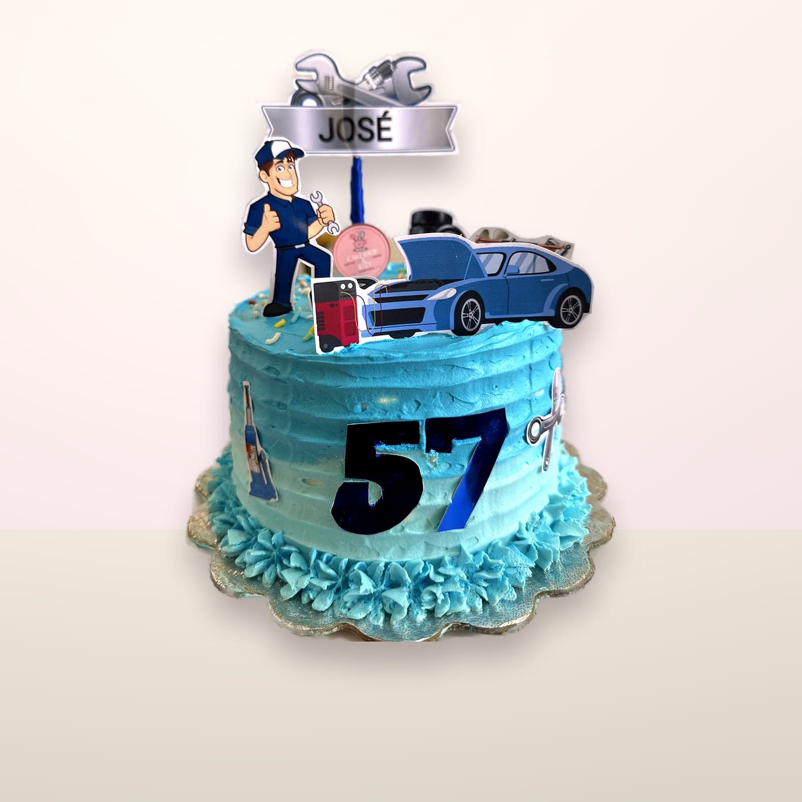 Torta de número 57