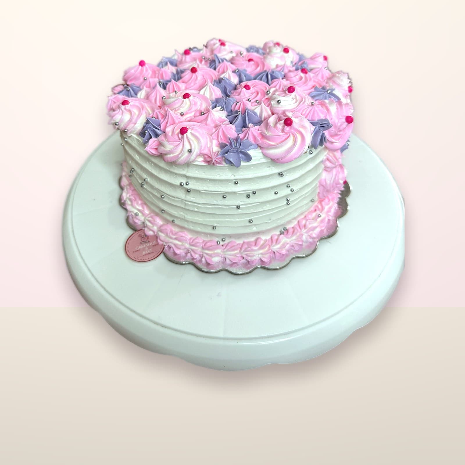 Torta con frutas Cerezas