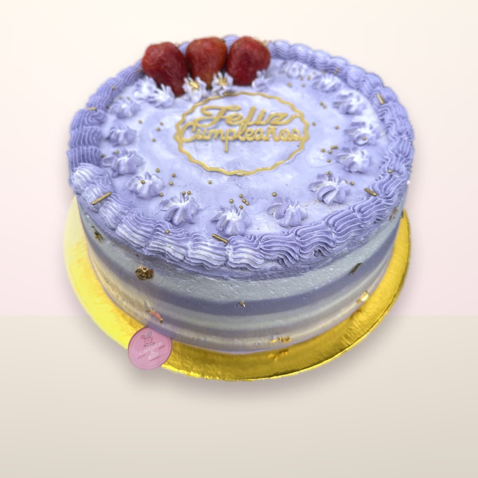 Torta floral Lavanda con Flores