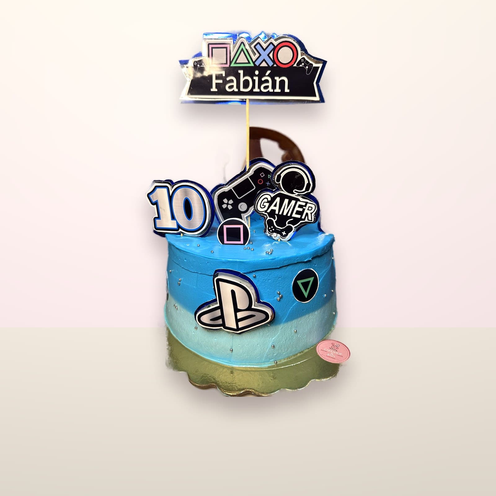 Torta temática PlayStation